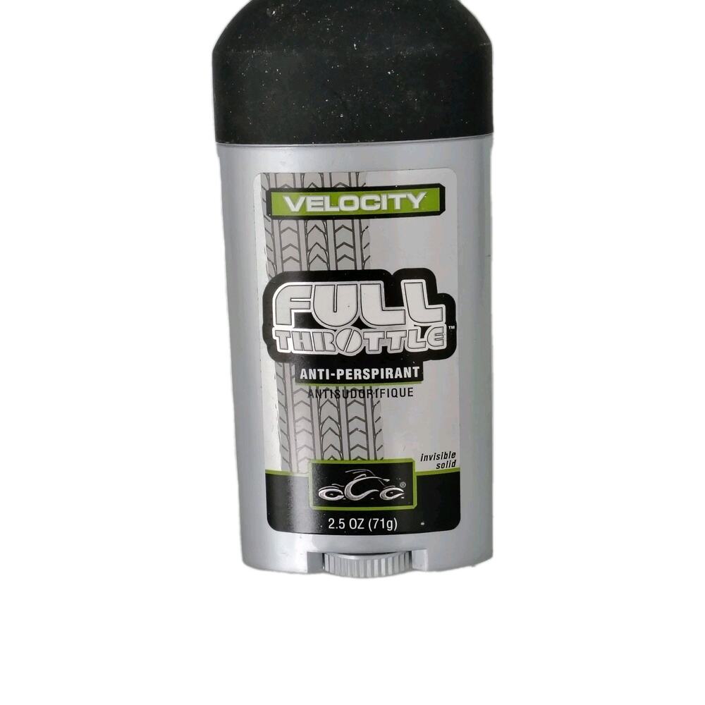 Full Throttle Velocity Mens Anti-Perspirant Deodorant OC Choppers 2.5oz New Read